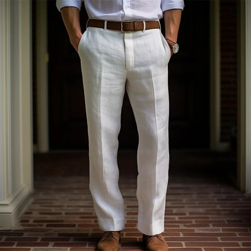 Giovanni | Summer linen pants