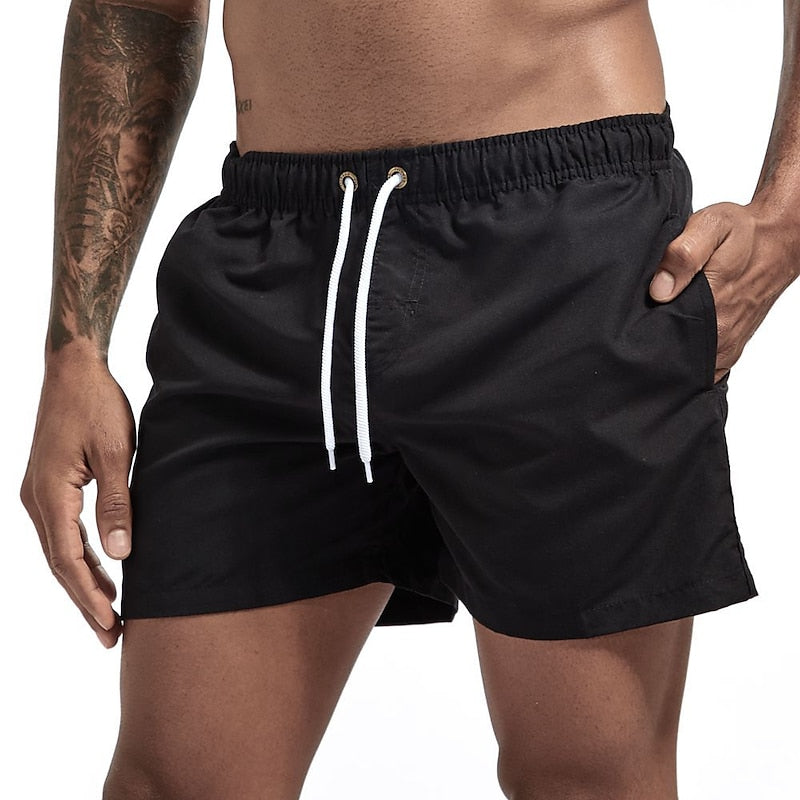 Quick-Dry Men's Swim Trunks
