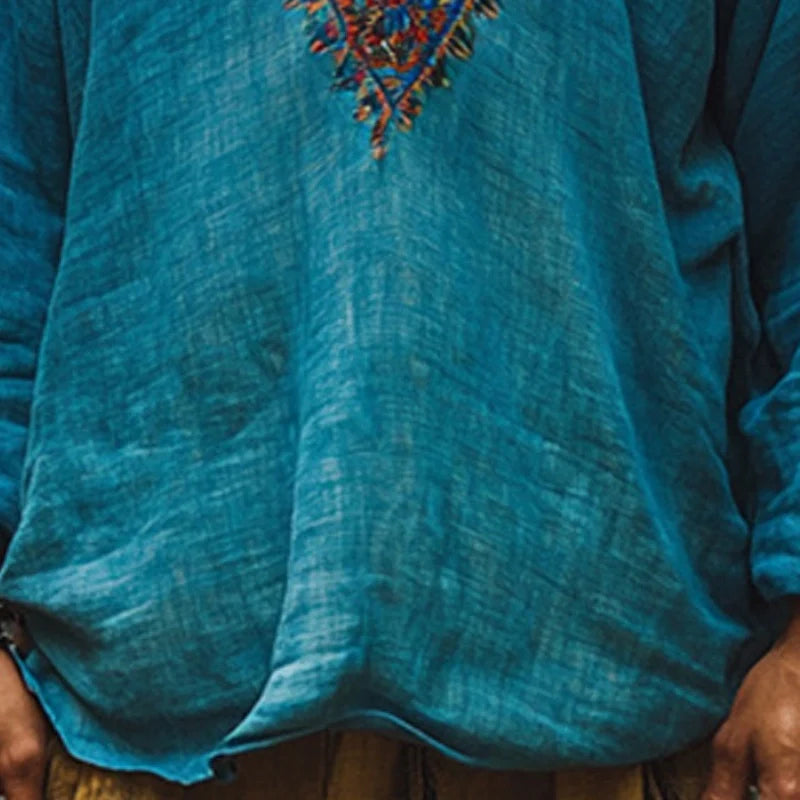 Connor | Bohemian summer shirt for men