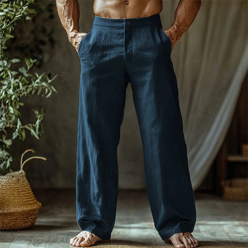 Tristan | Comfortable linen summer trousers