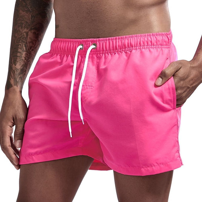 Quick-Dry Men's Swim Trunks
