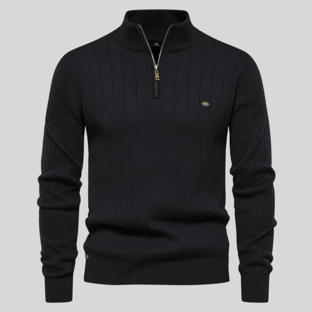 Men's Half-Zip Sweater | Long Sleeve