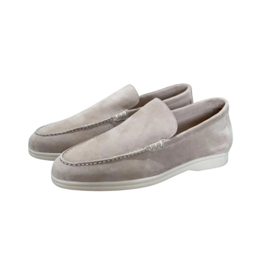 Luxurious Suede Loafers with Classic Design