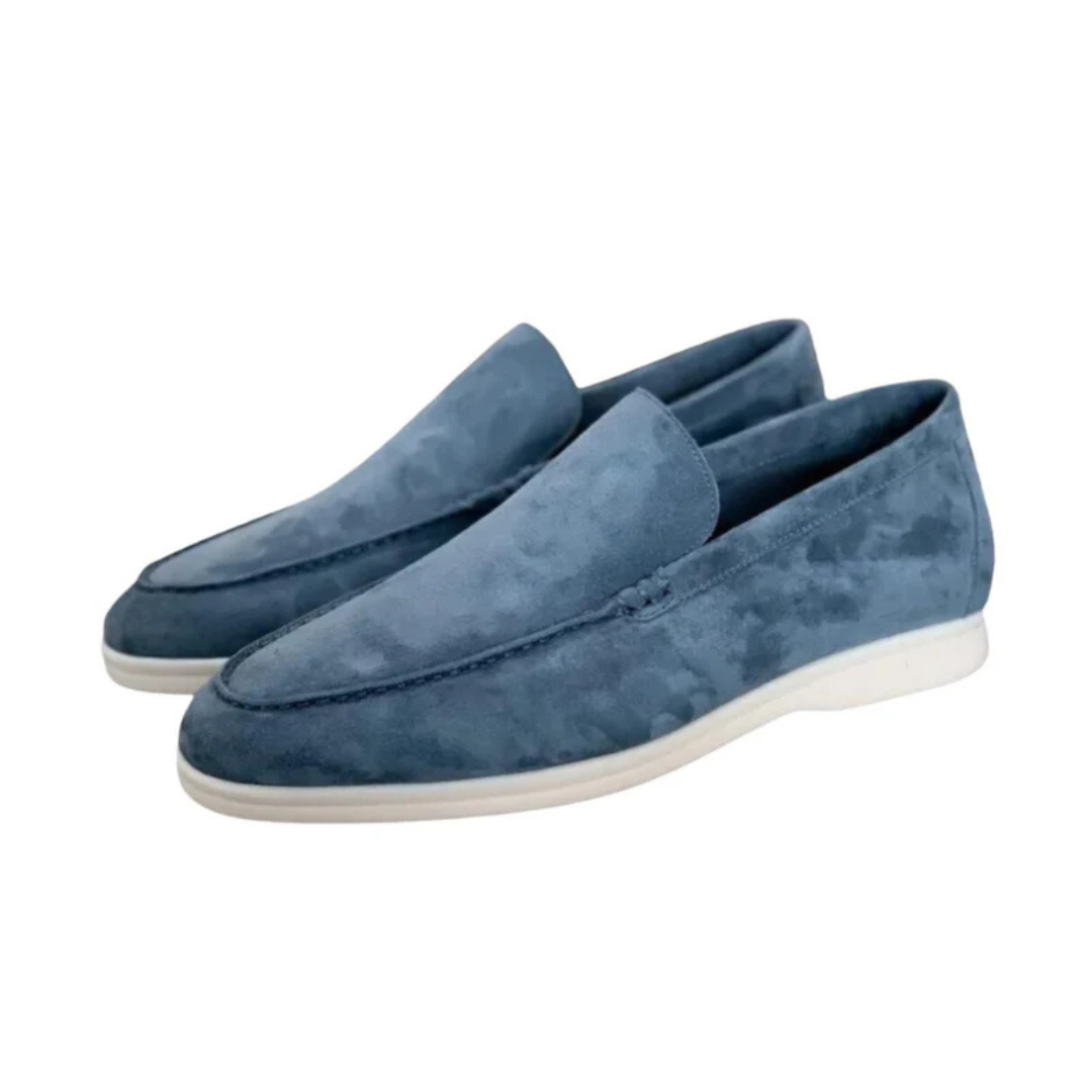Luxurious Suede Loafers with Classic Design