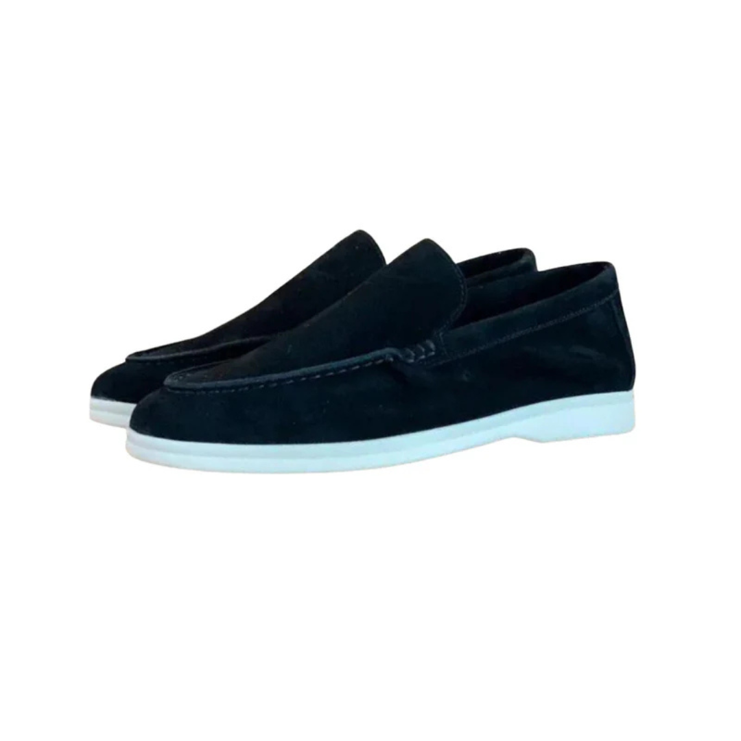 Luxurious Suede Loafers with Classic Design