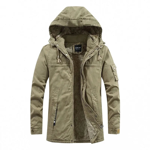 Oscar | Men's Hooded Winter Jacket for Cold Weather