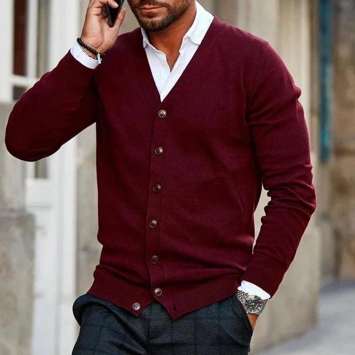 Men's Cardigan | Trendy and Relaxed Style