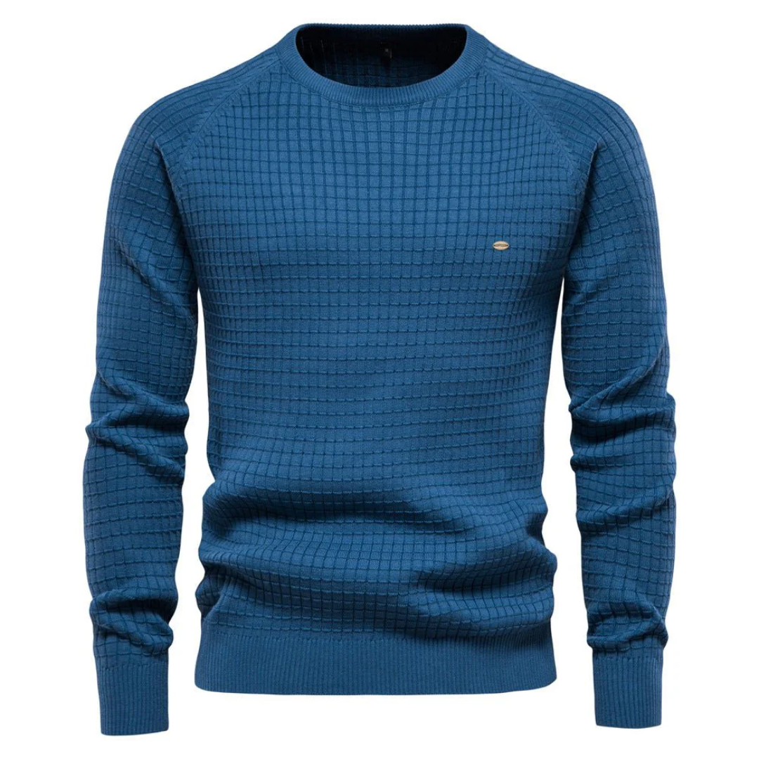 Men's Cozy Stylish Crew Neck Sweater | Long Sleeve