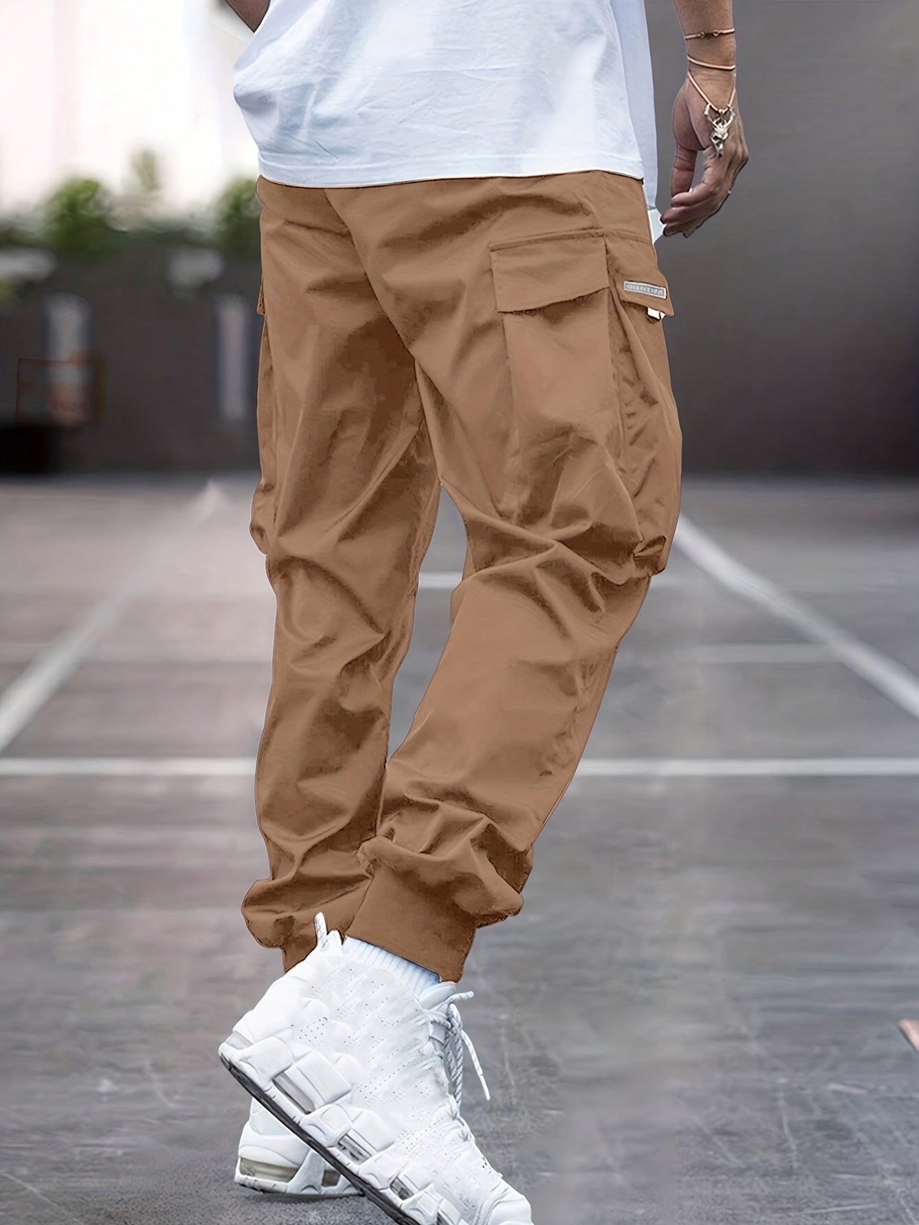 Arthur | Men's Black Fashionable Cargo Pants
