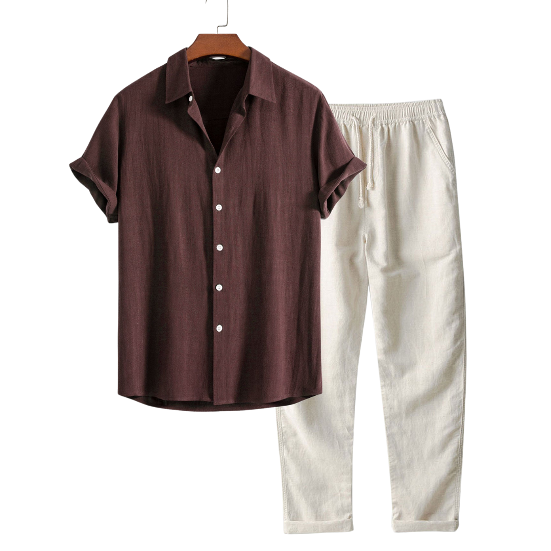 Linen Outfit for Men’s Warm Days