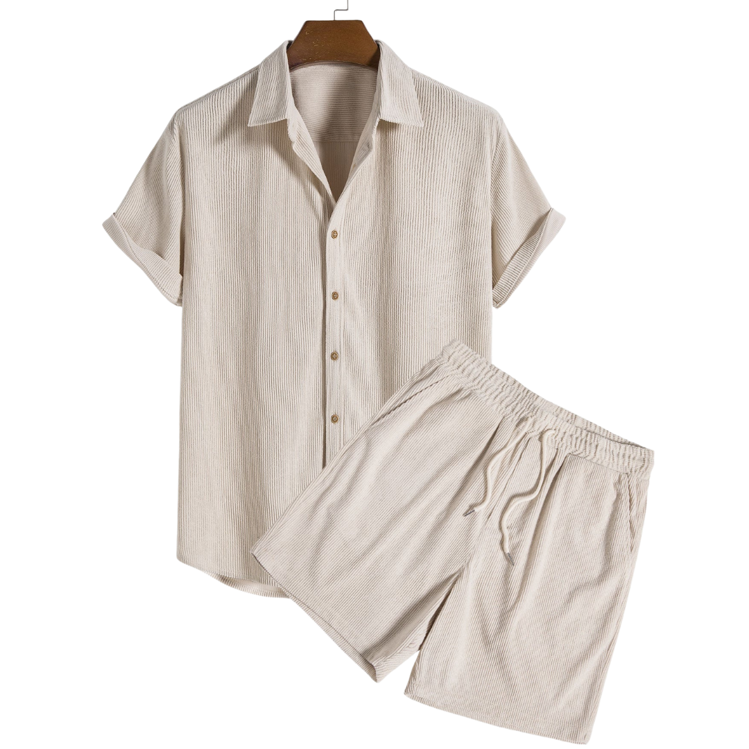 Men's Comfortable Short-Sleeve Outfit