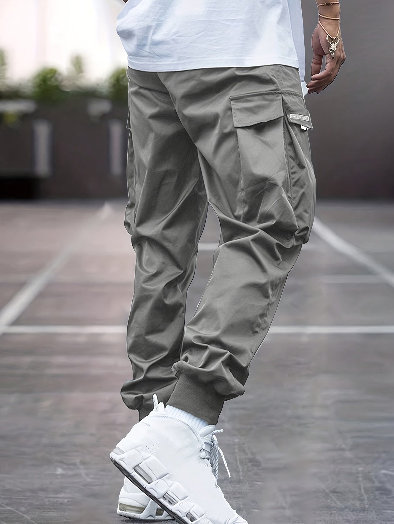Arthur | Men's Black Fashionable Cargo Pants