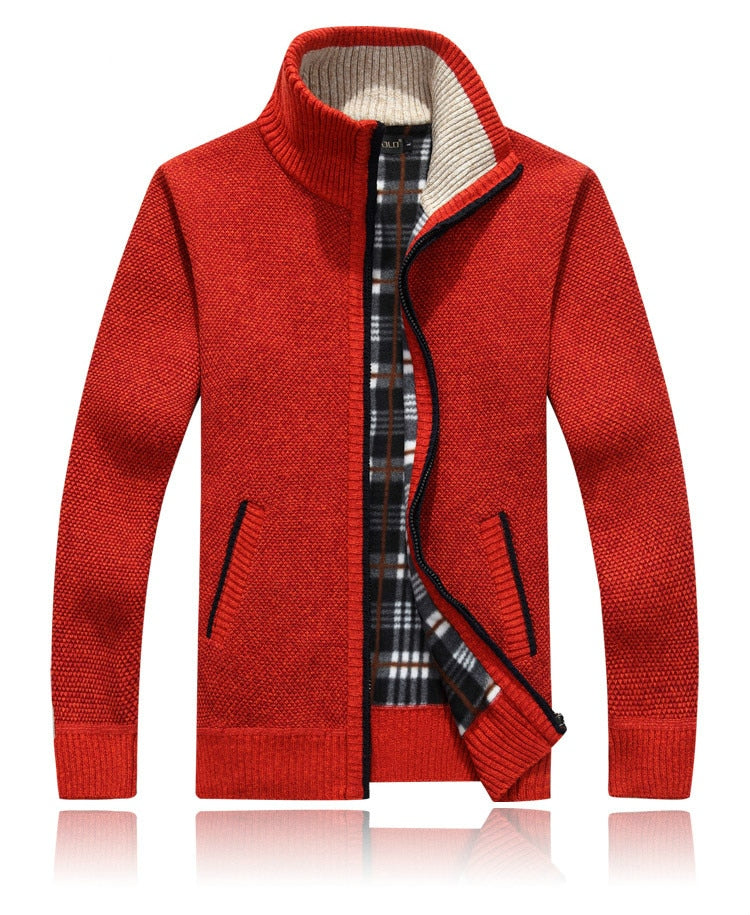 Andrew | Men's Zipper Cardigan