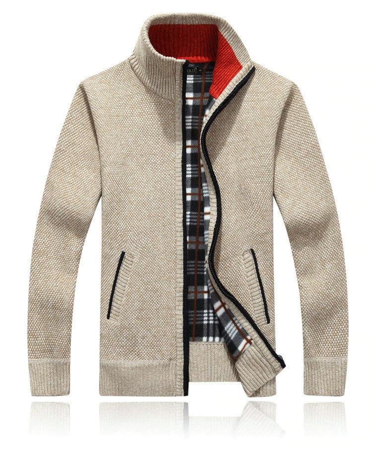 Andrew | Men's Zipper Cardigan