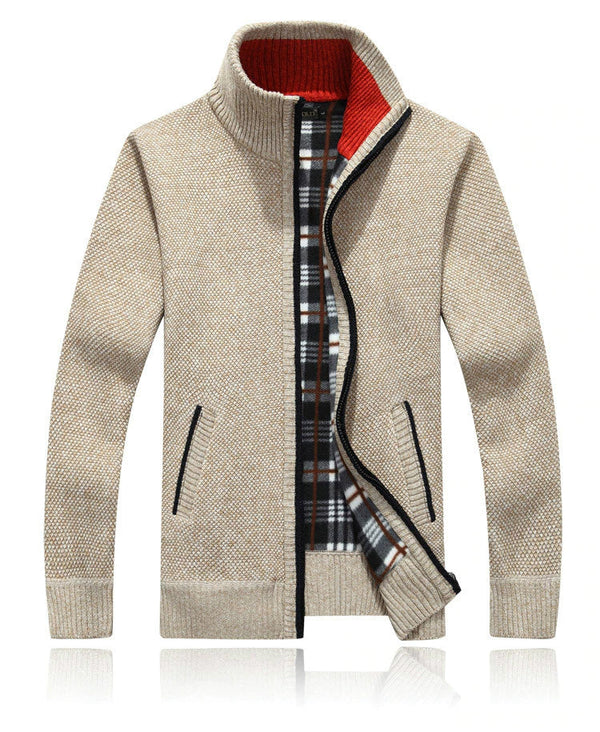 Andrew | Men's Zipper Cardigan
