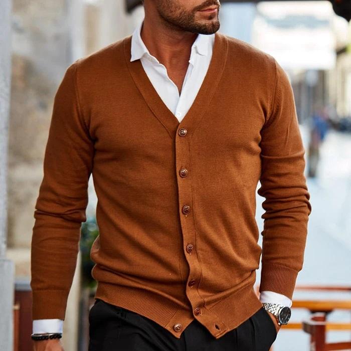 Men's Cardigan | Trendy and Relaxed Style