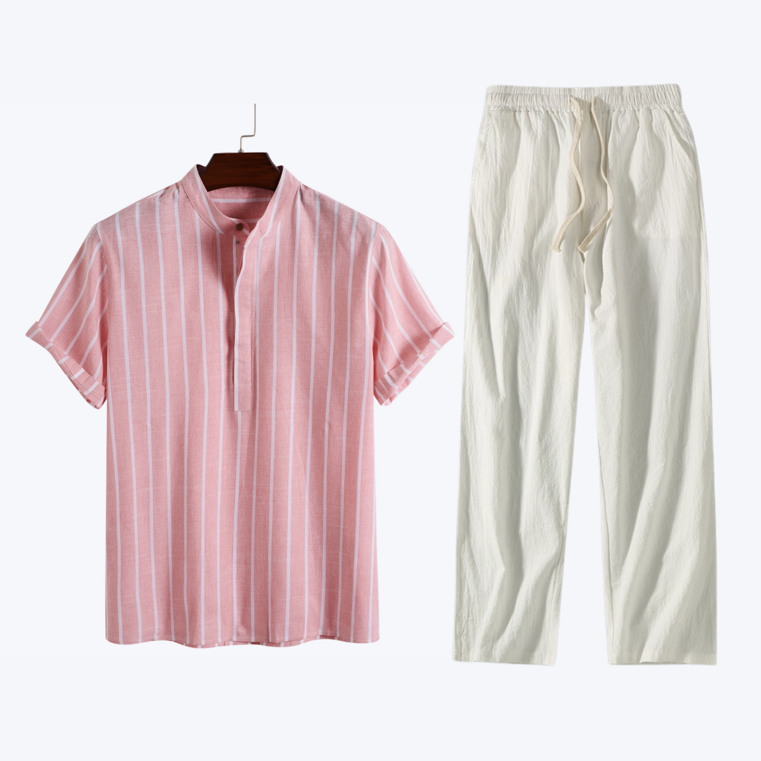 Men's Comfortable Linen Outfit Set