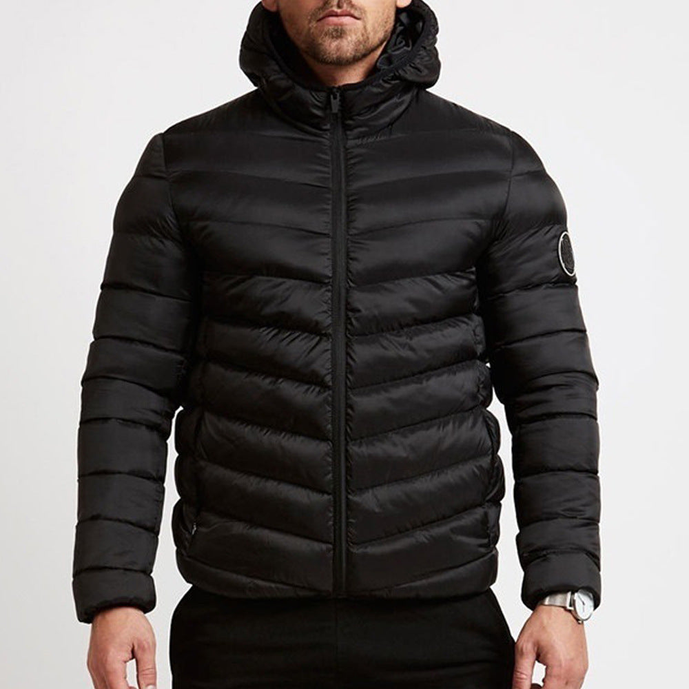 Alex | Men's Hooded Puffer Winter Jacket