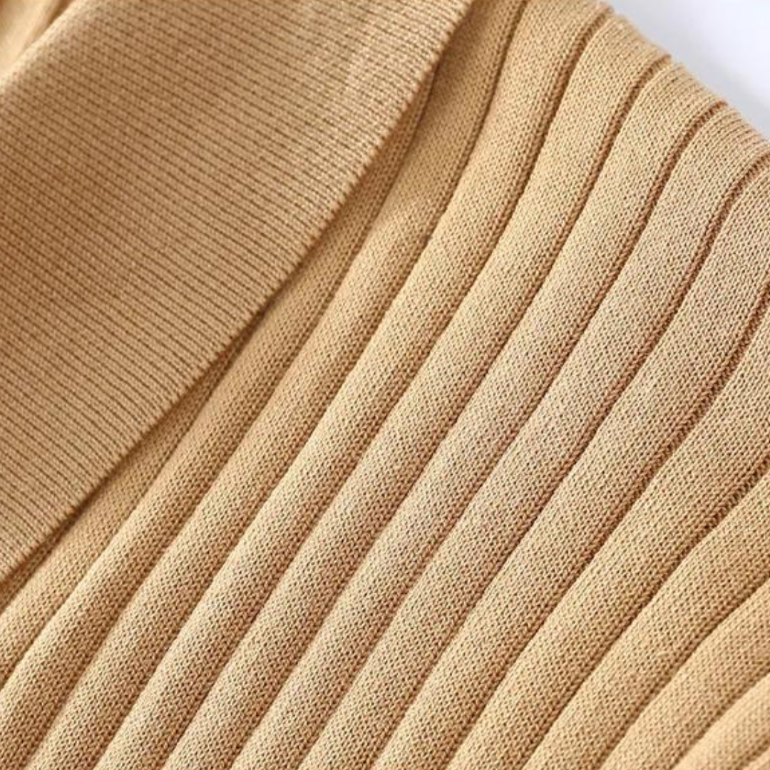 Luxurious Silk Polo with Elegant Design