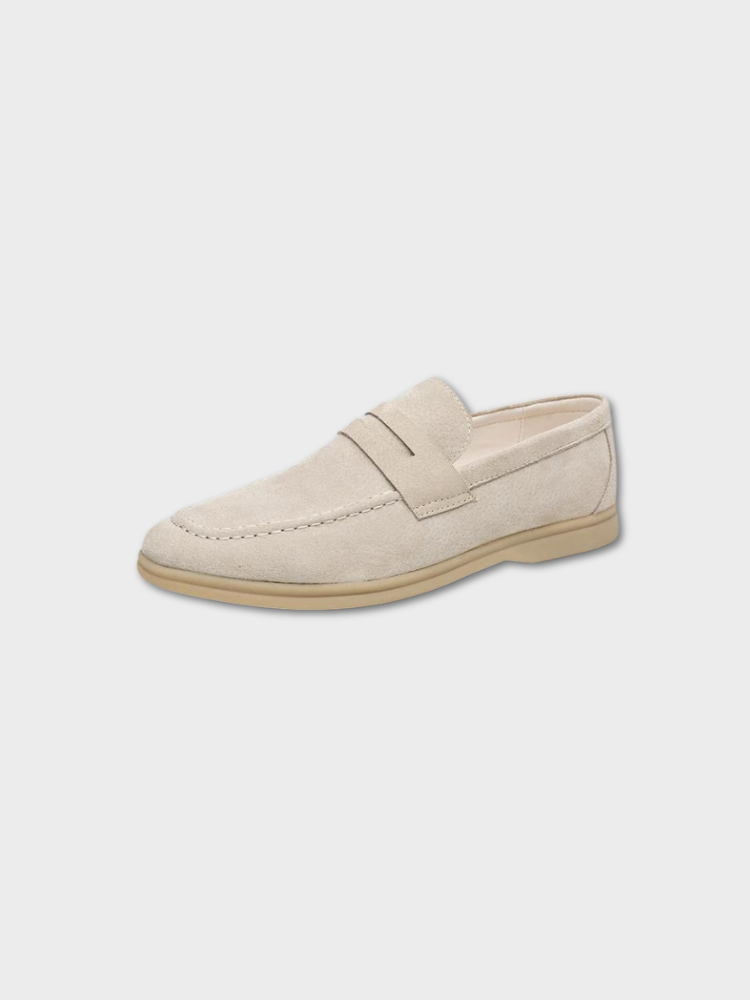 Vintage Suede Loafers