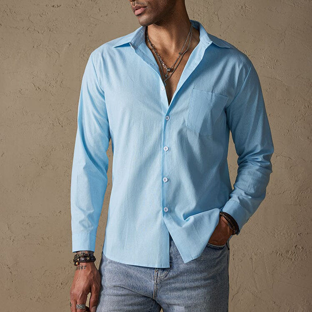 Linen Shirt for Relaxed Daily Style