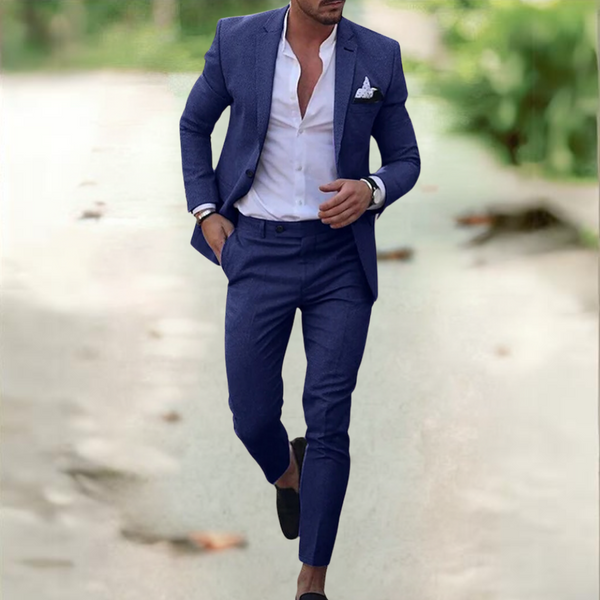 Men's Fashion Suit Set (Jacket + Trousers)