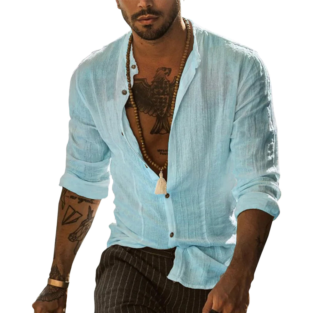 Lightweight Linen Shirt for Warm Days