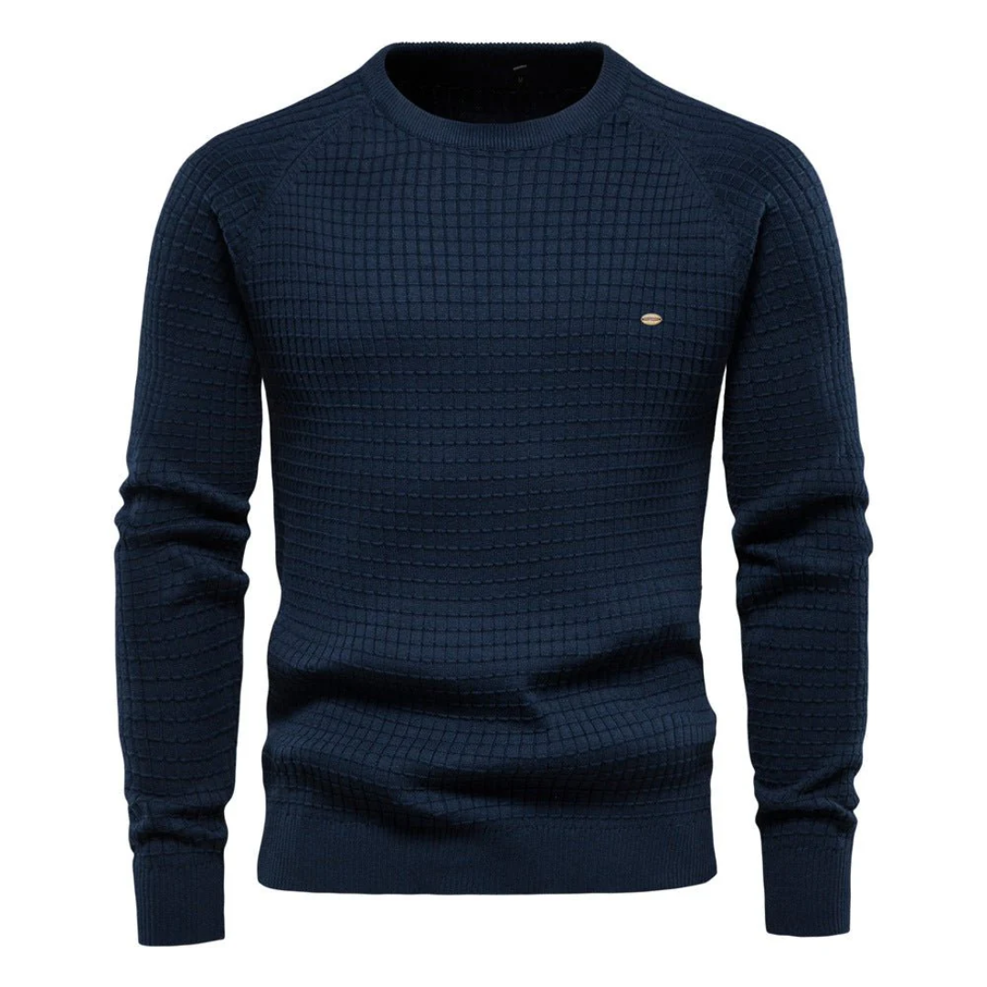 Men's Cozy Stylish Crew Neck Sweater | Long Sleeve