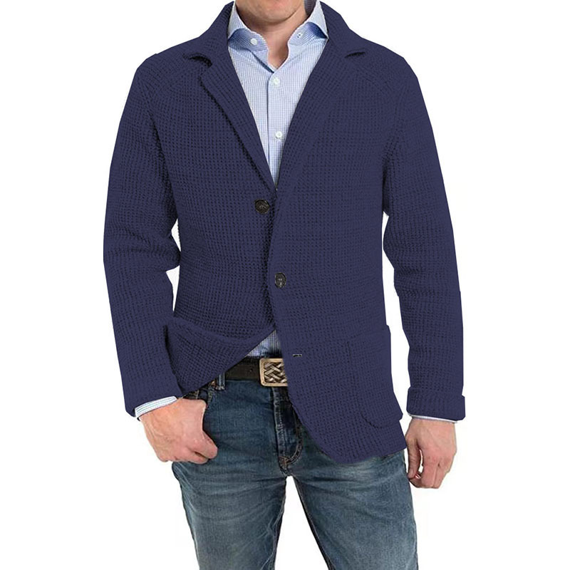 Kevin | Men's Knitted Cardigan Sweater