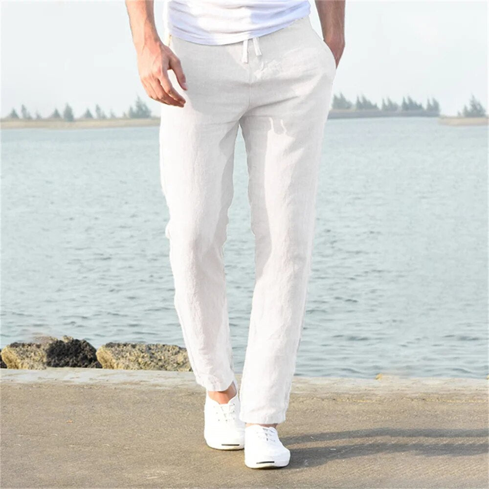 Lightweight Linen Pants, Casual and Comfortable