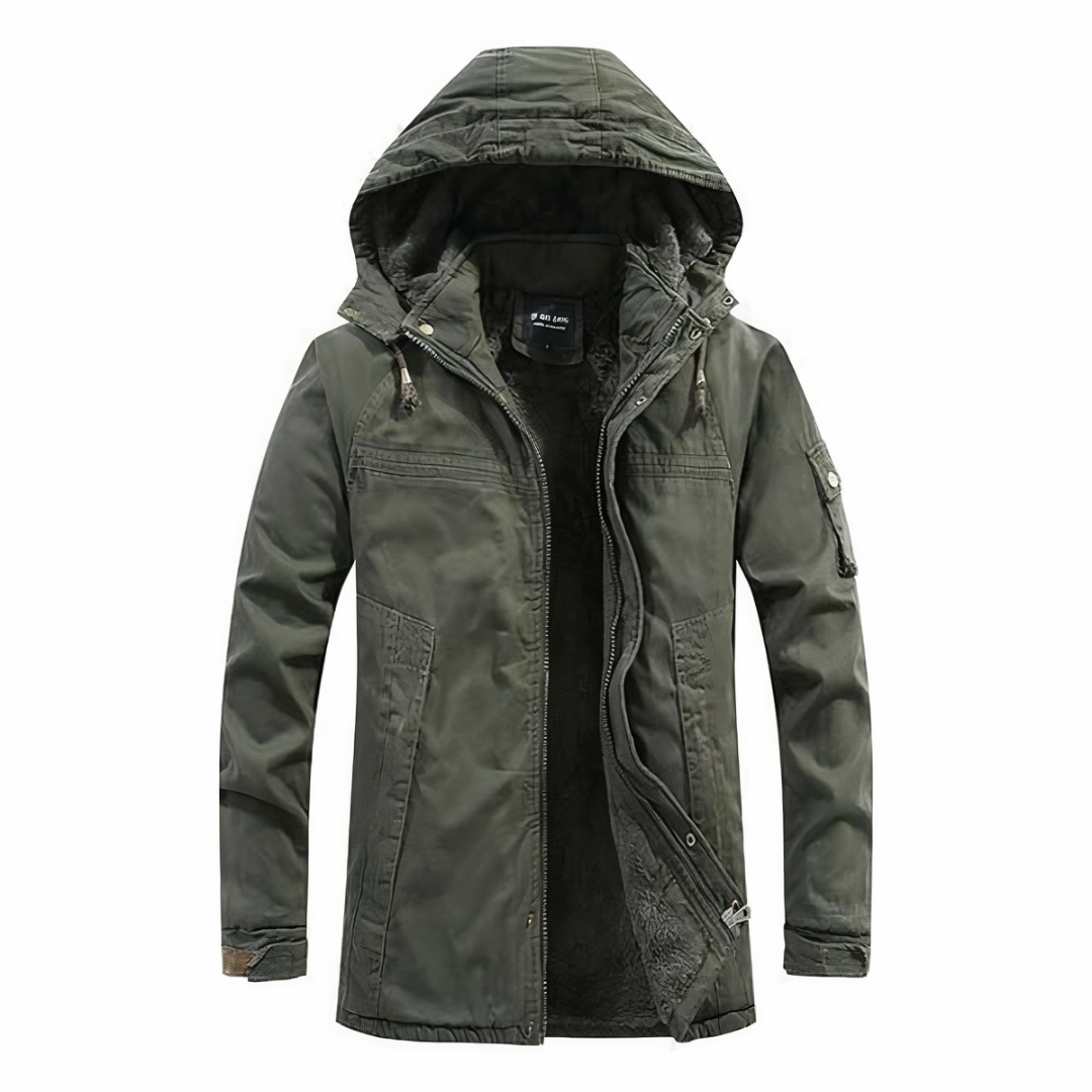 Frank | Men's Elegant Hooded Winter Jacket