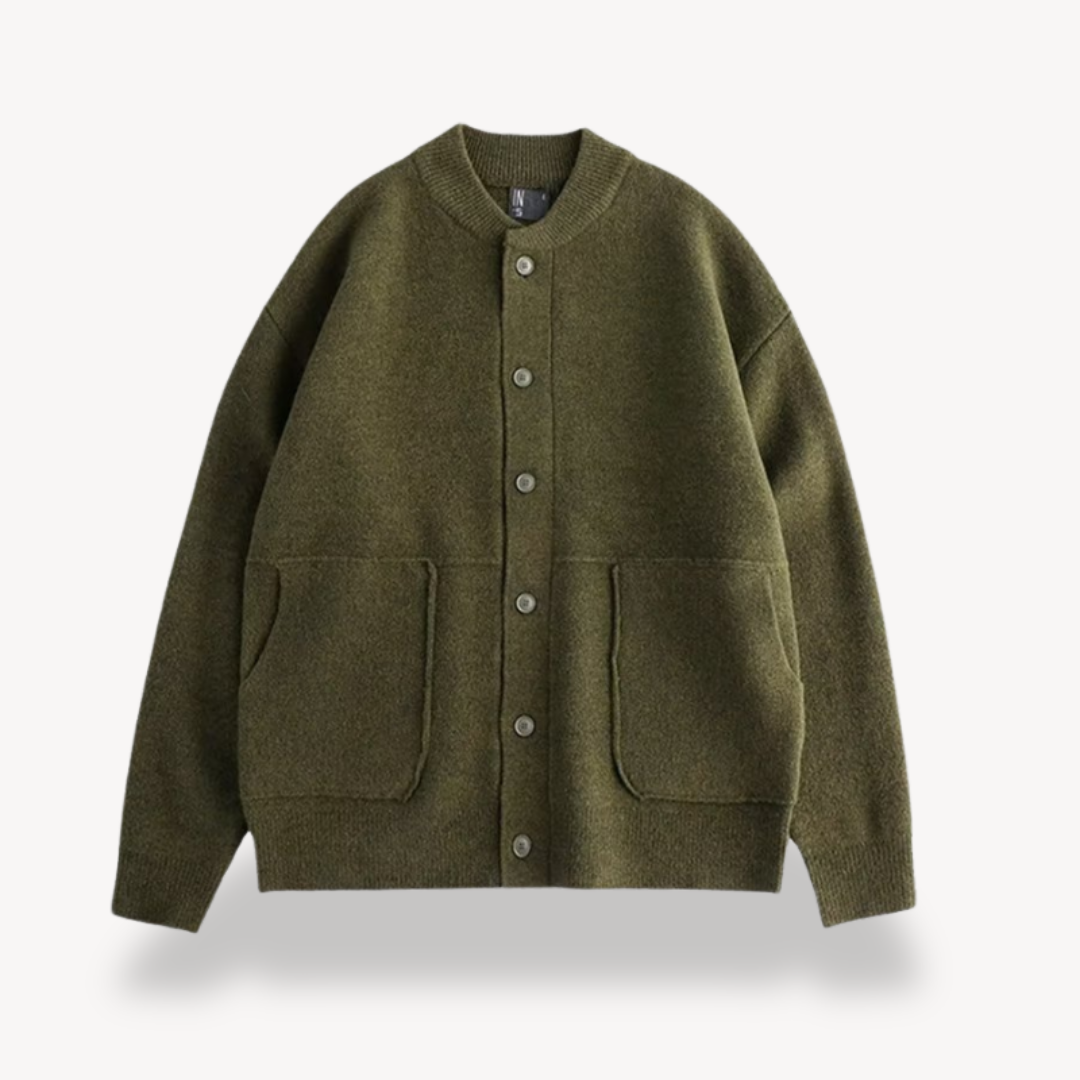 Lawrence | Men's Button-Up Wool Cardigan