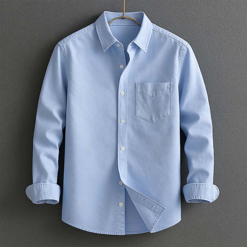 Tailored Button-Up Shirt for Men