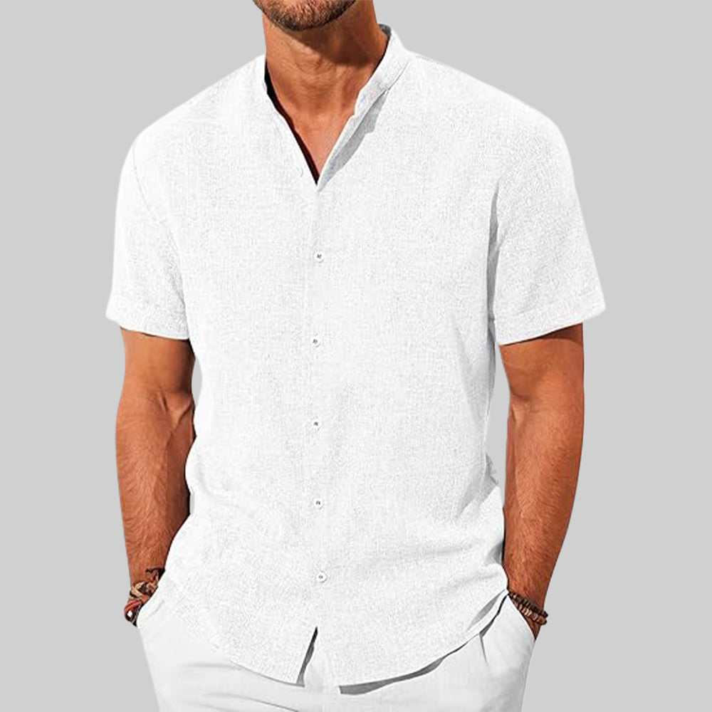 Linen Shirt with Contemporary Relaxed Style