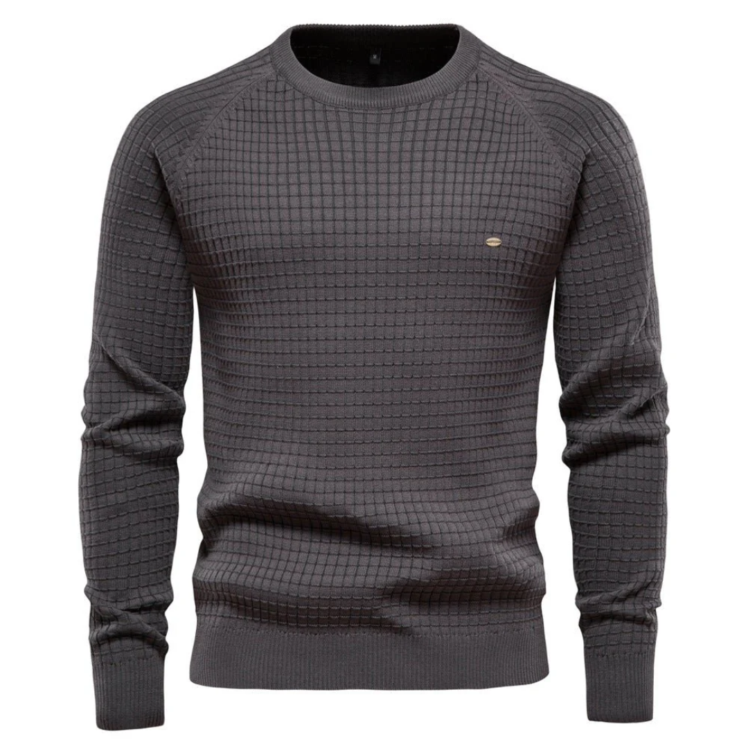 Men's Cozy Stylish Crew Neck Sweater | Long Sleeve