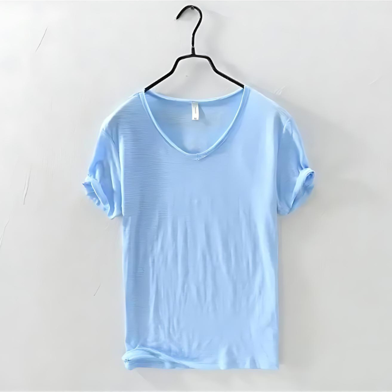 Lightweight V-Neck Tee for Men