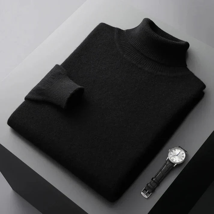 Men's Cashmere Turtleneck Sweater | Premium Quality