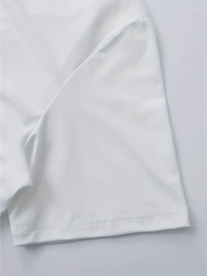 V-neck T-shirt 100% Cotton
