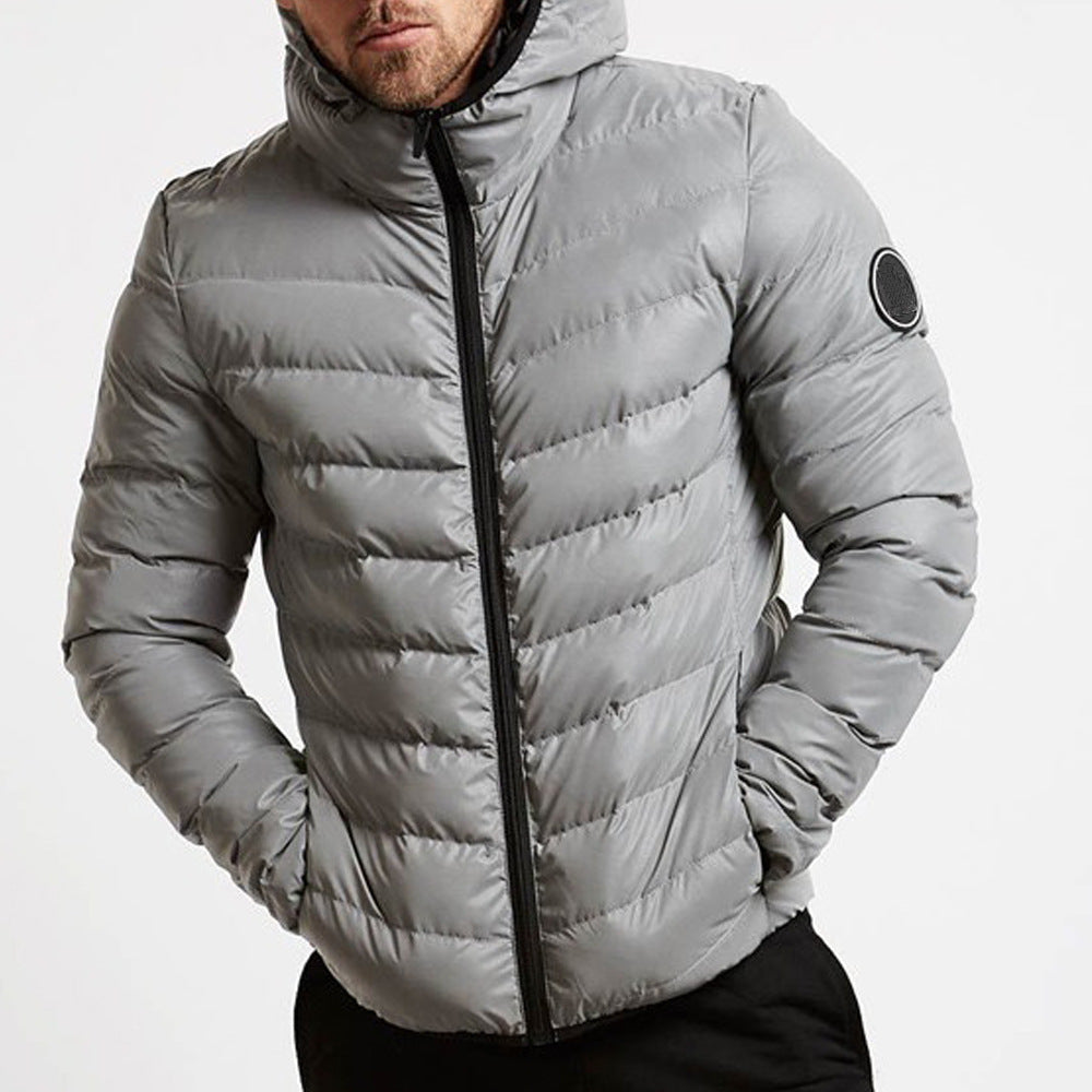 Alex | Men's Hooded Puffer Winter Jacket