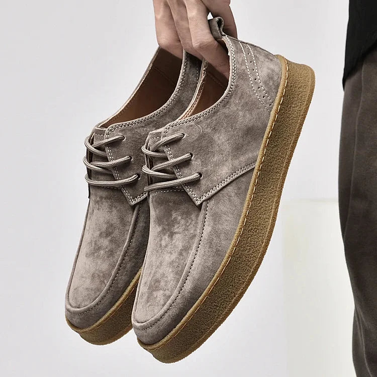 Suede Leather Sneakers for Men and Women