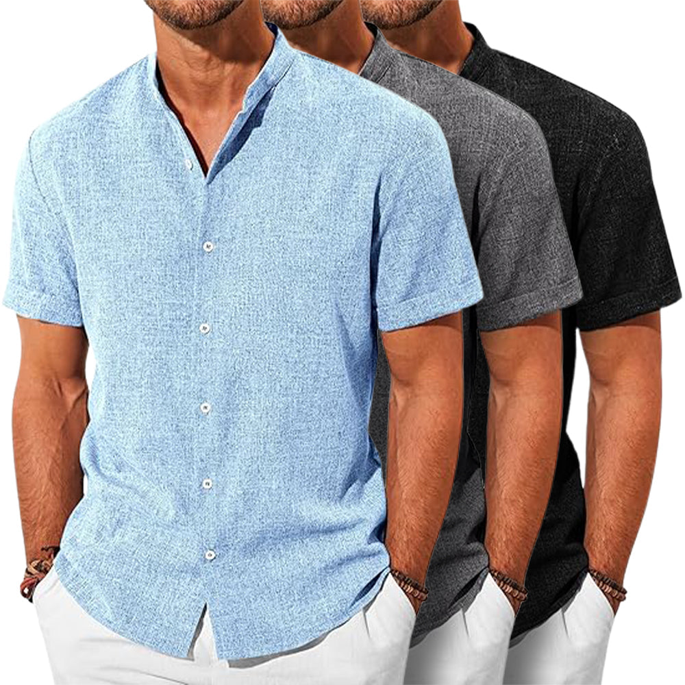 Linen Shirt with Contemporary Relaxed Style