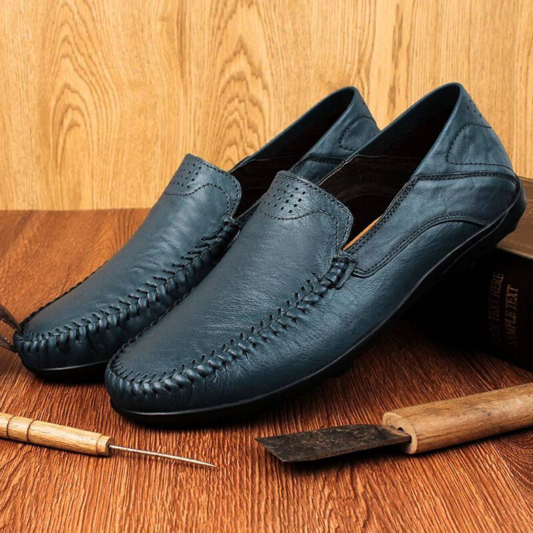Men's Genuine Leather Lightweight Loafers