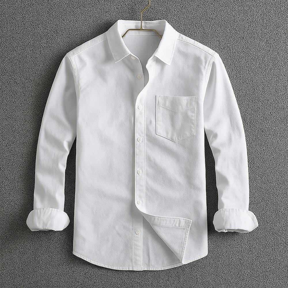Tailored Button-Up Shirt for Men