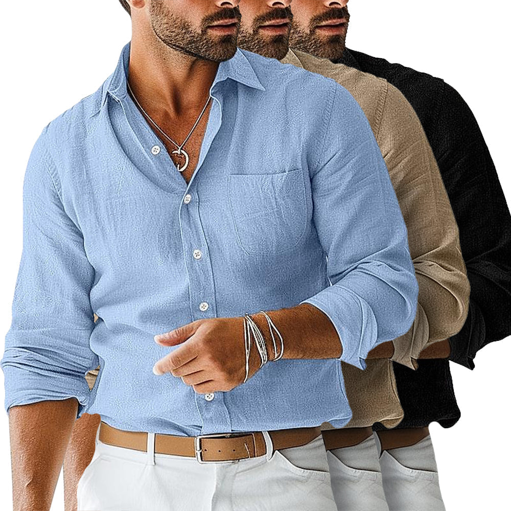 Lightweight Linen Shirt with Casual Style