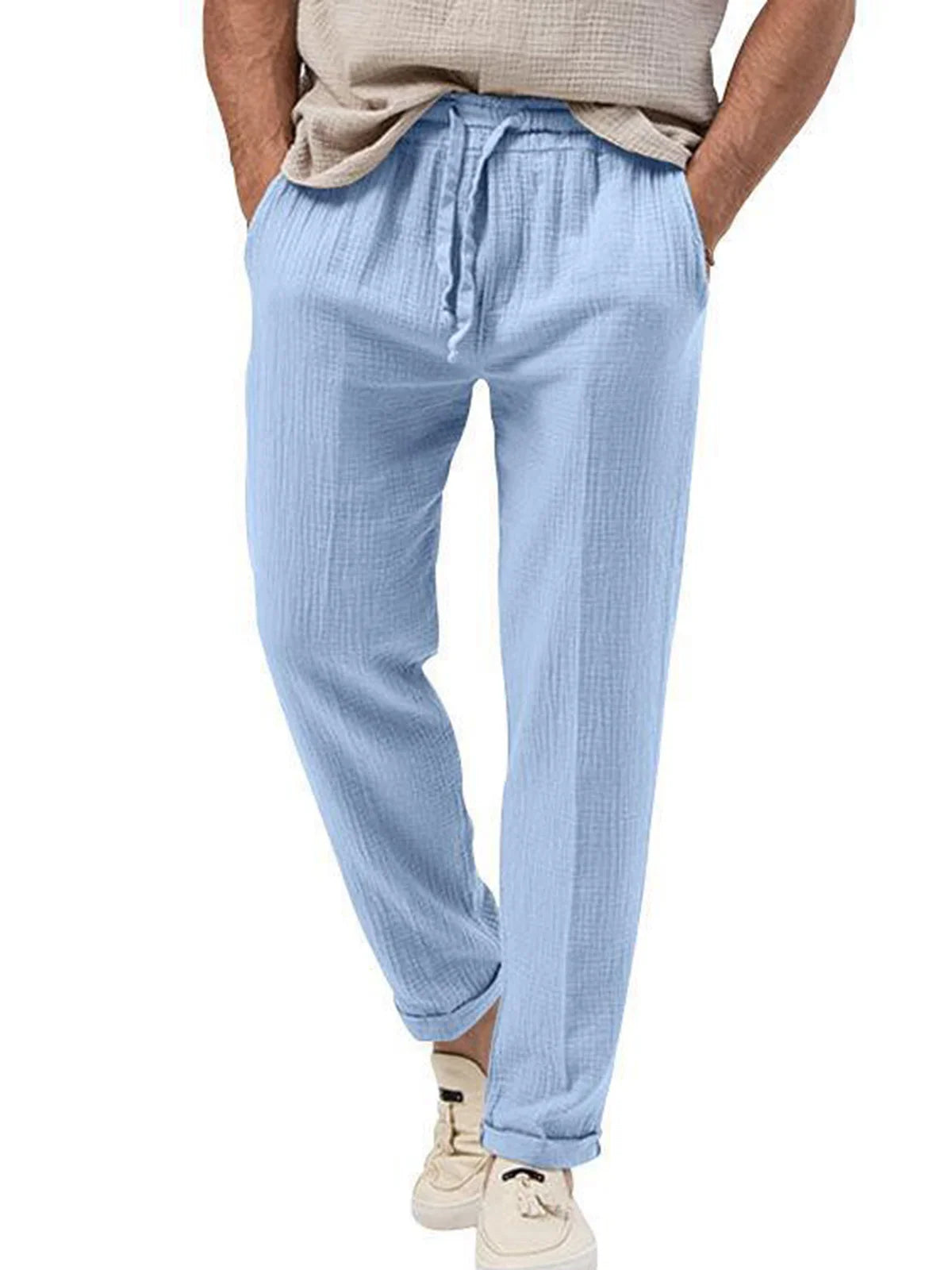 Giorgio | Men's Summer Linen Trousers