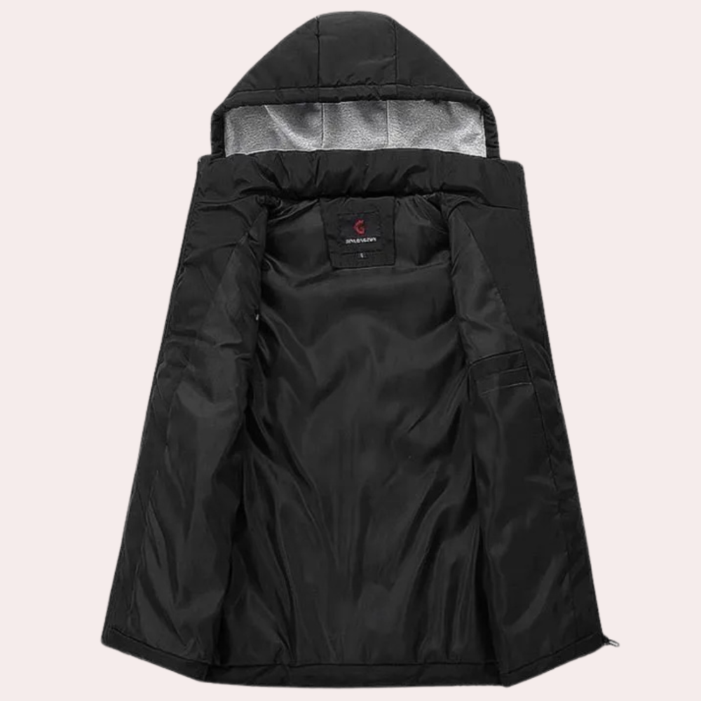 Men's Gilet with Hood