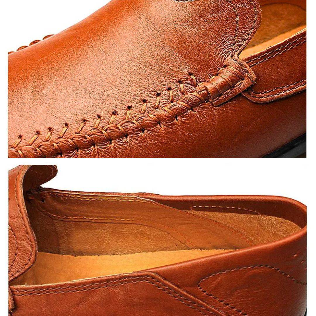 Men's Genuine Leather Lightweight Loafers