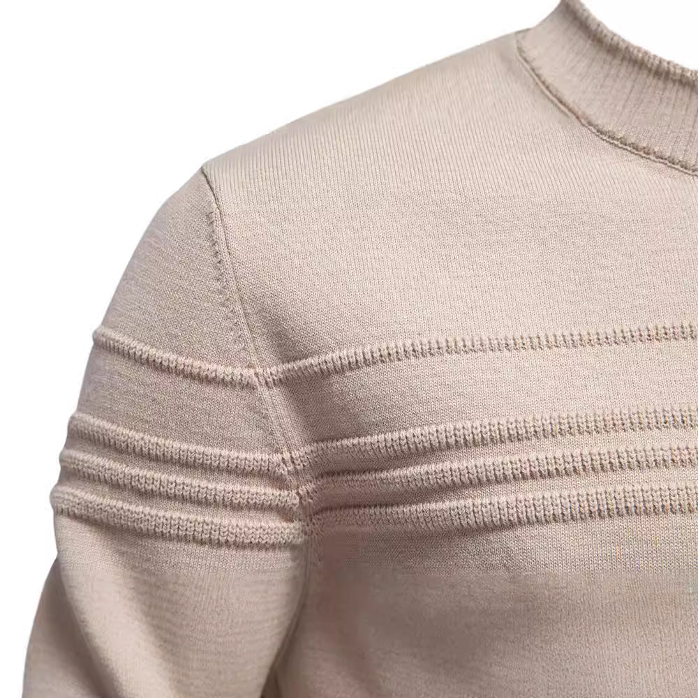 Men's Sweater with Chest Pattern