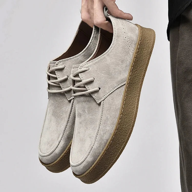 Suede Leather Sneakers for Men and Women