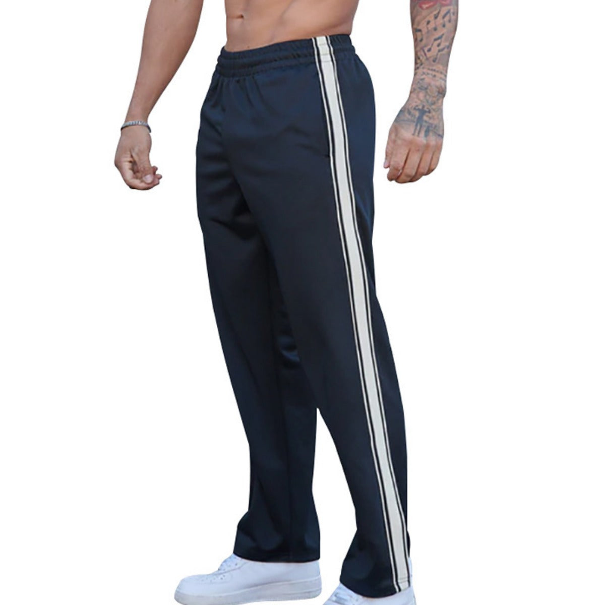William | Striped Joggers